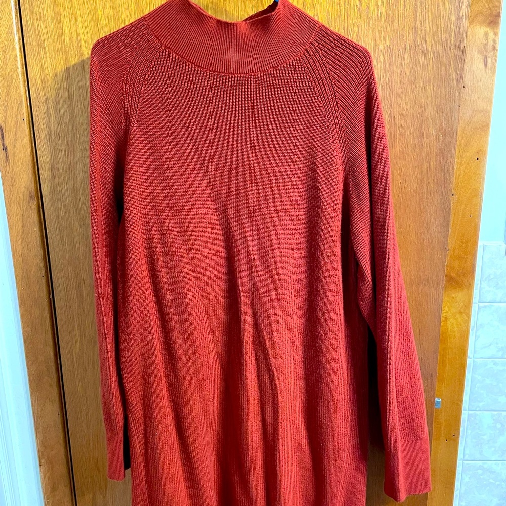 Lululemon merino-blend wool dress, size 10, like new